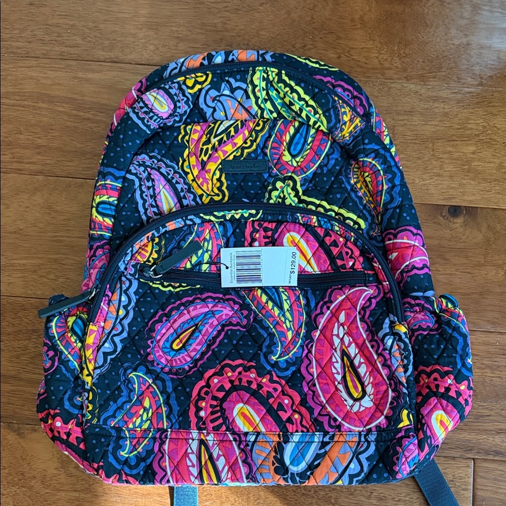 Vera Bradley Multicolor Paisley Backpack
